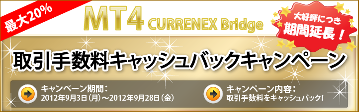 MT4キャンペーン！