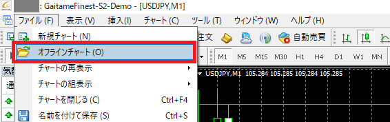 Mt4便利機能 オリジナル時間足の作成方法